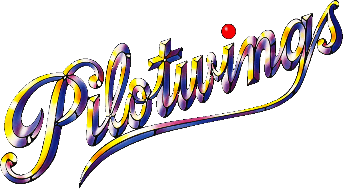 Pilotwings logo for Super Nintendo